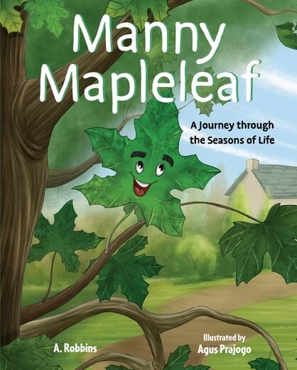 Cover of Manny Mapleleaf children's book.