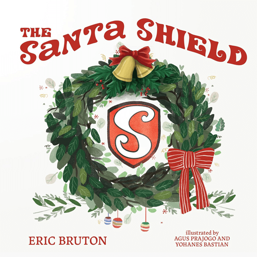 Cover of The Santa Shield children's book.