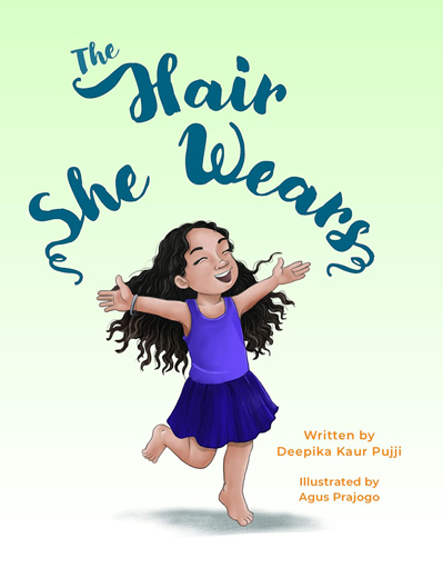 Cover of The Hair She Wears children's book