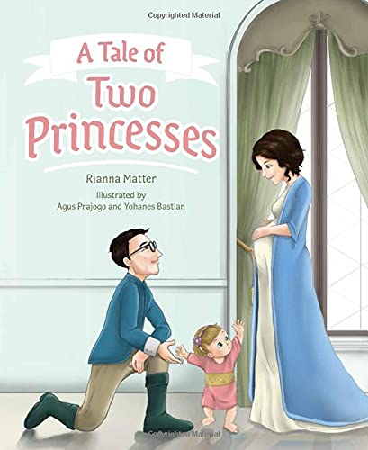 Cover of A Tale of Two Princesses children's book.