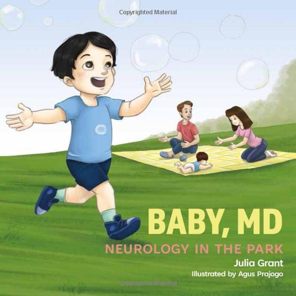 Cover of Baby MD: Neurology in the Park children's book.