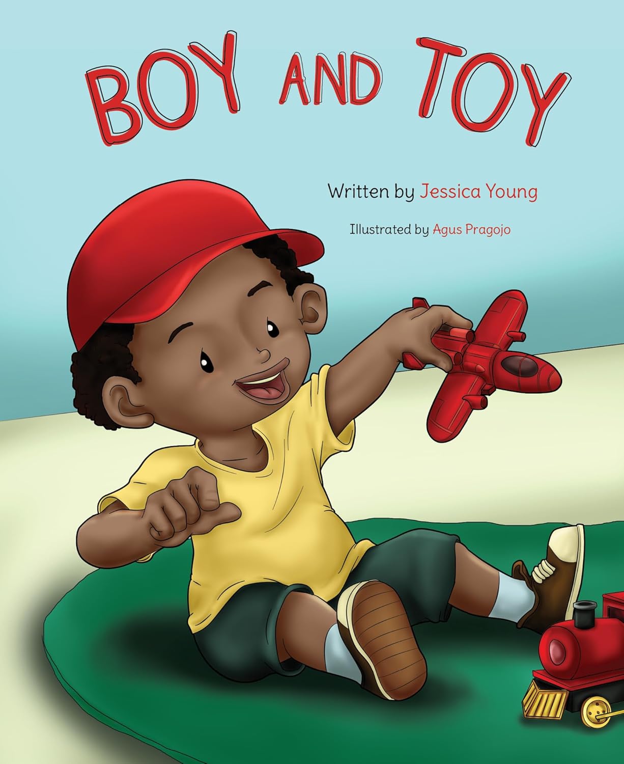 Cover of Boy and Toy children's book.