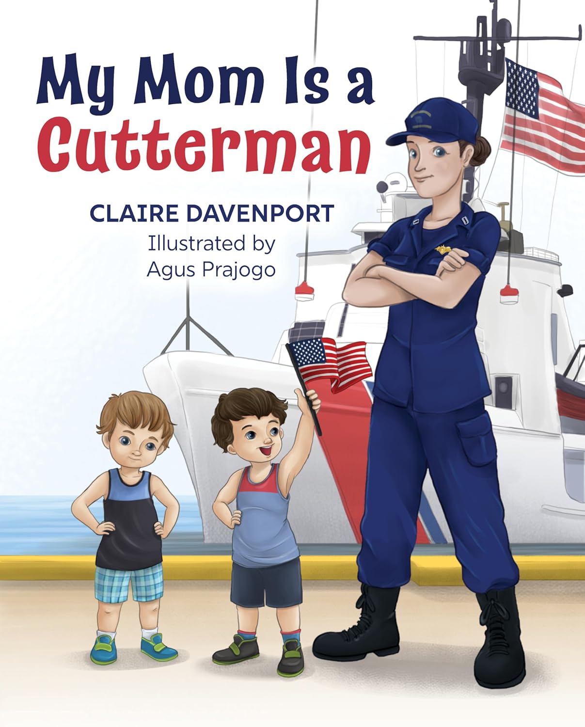 Cover of My Mom is a Cutterman children's book.