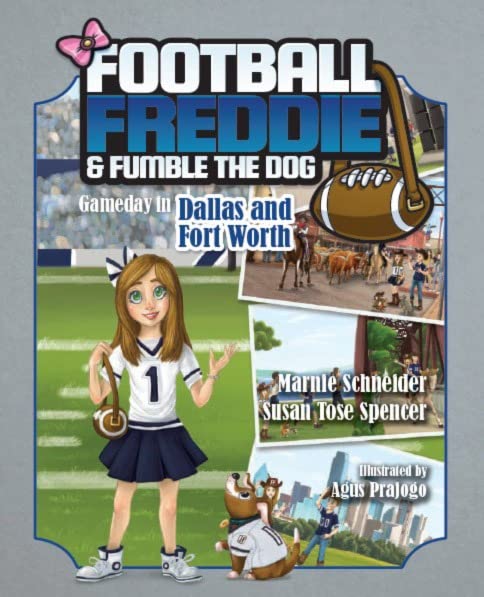 Cover of Football Freddie and Fumble the Dog in Dallas and Fort Worth children's book.