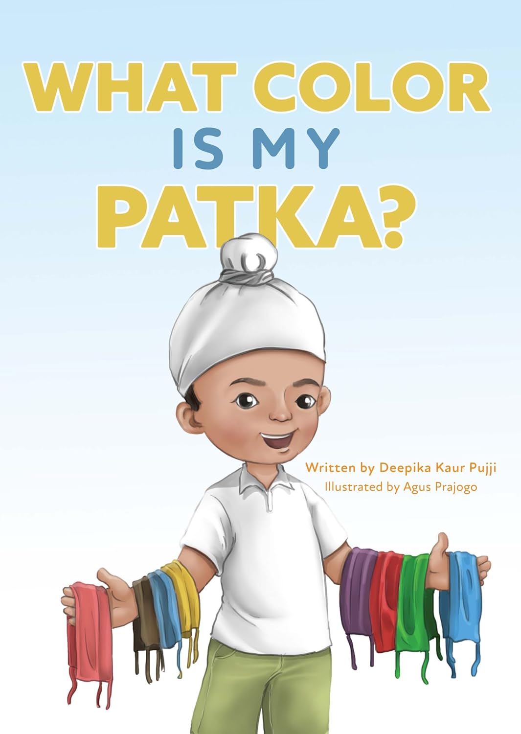Cover of What Color is My Patka? children's book.