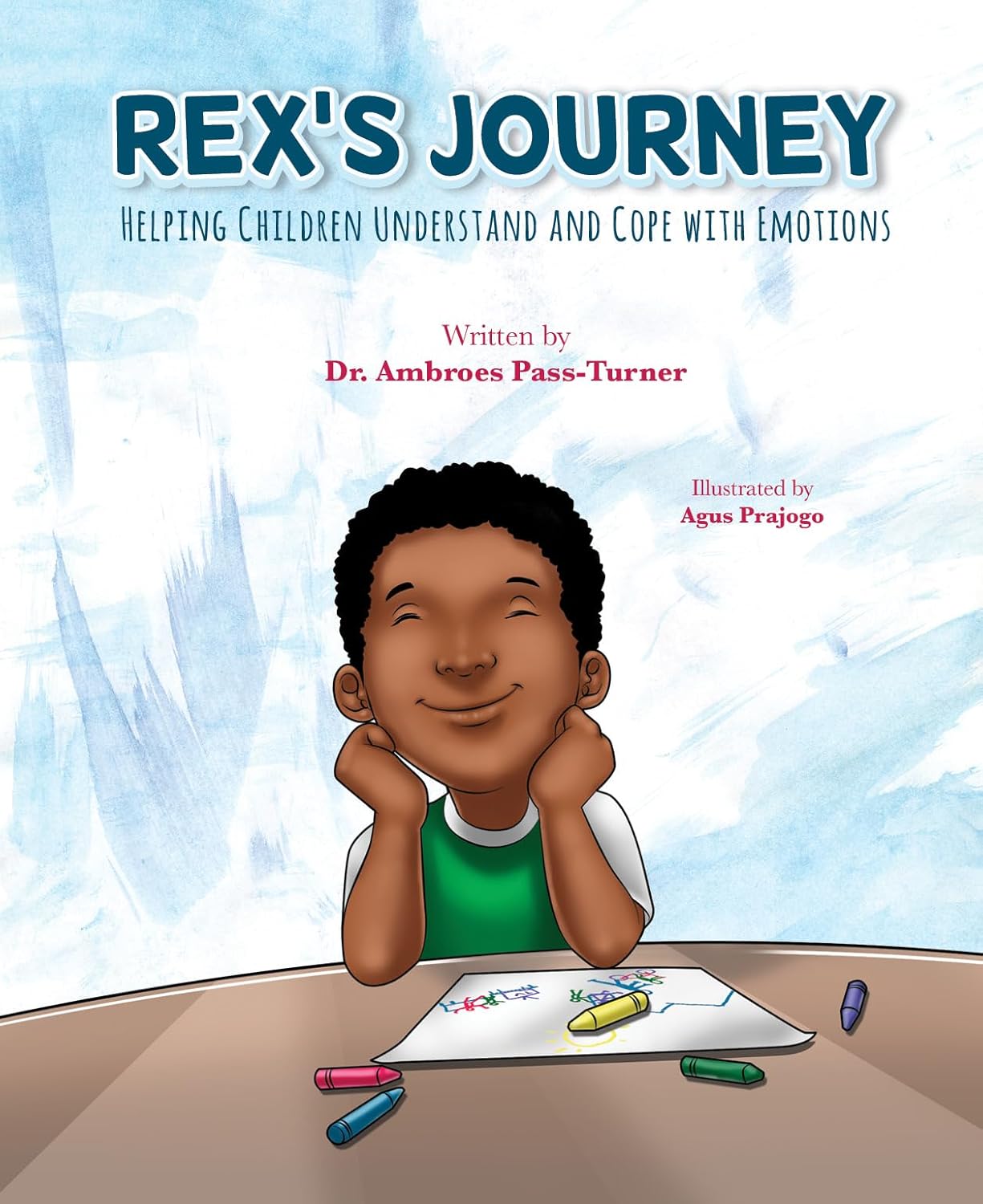 Cover of Rex's Journey children's book.