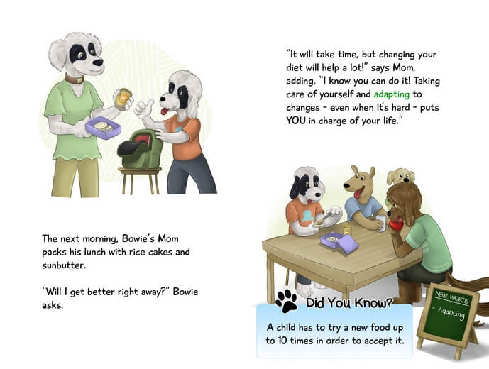 Students being encouraged to explore new activities beyond their usual limits.