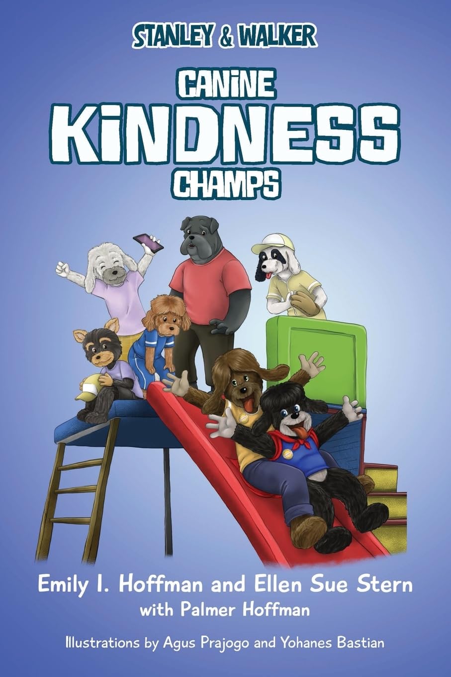 Cover of Stanley & Walker: Canine Kindness Champs children's book.