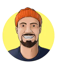 Illustration of Michael Finn, author of "I'll Be With You Wherever You Are"