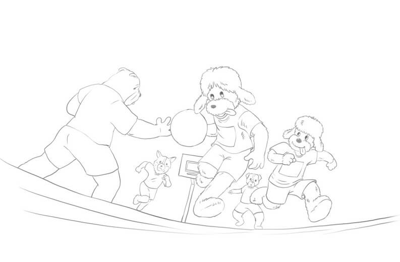 Even with the author’s initial approval, the final line art still requires another review before proceeding to the coloring phase.
