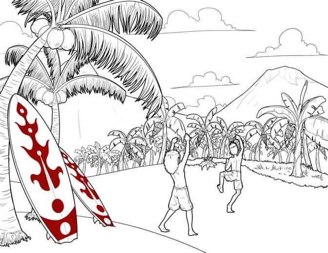 Clean line art incorporating the author's feedback, submitted for a second approval before color begins.