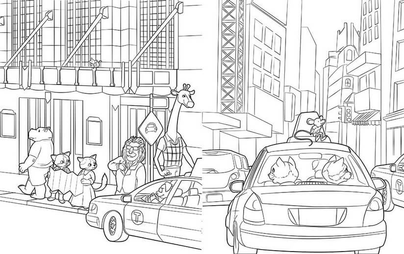 Clean line art incorporating the author's feedback, submitted for a second approval before color begins.
